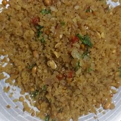 A picture of Easy Poha breakfast.