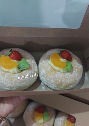 Foto resep 771.Donat Vla Buah