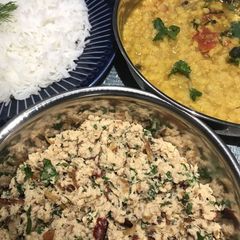 A picture of Pink salmon bhorta.