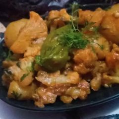 Aloo gobhi A picture of Aloo gobhi.