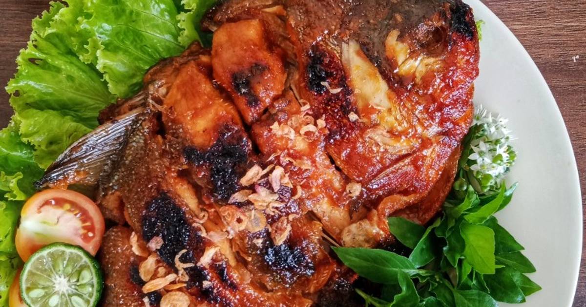 Resep Bawal Barbeque (bakar Teflon) Oleh Ellaelloet - Cookpad