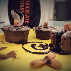 A picture of Choco lava muffins.