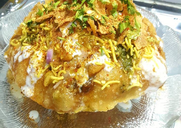 Recipe of Perfect Raj Kachori/ Gappa Ghotala 😋