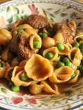 Albóndigas con fideos, alberjas y Jethro Tull