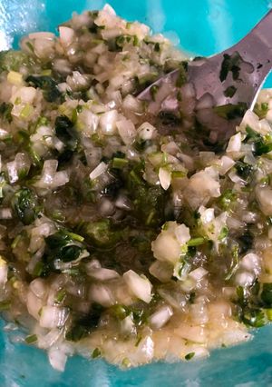 Una foto de Salsa verde