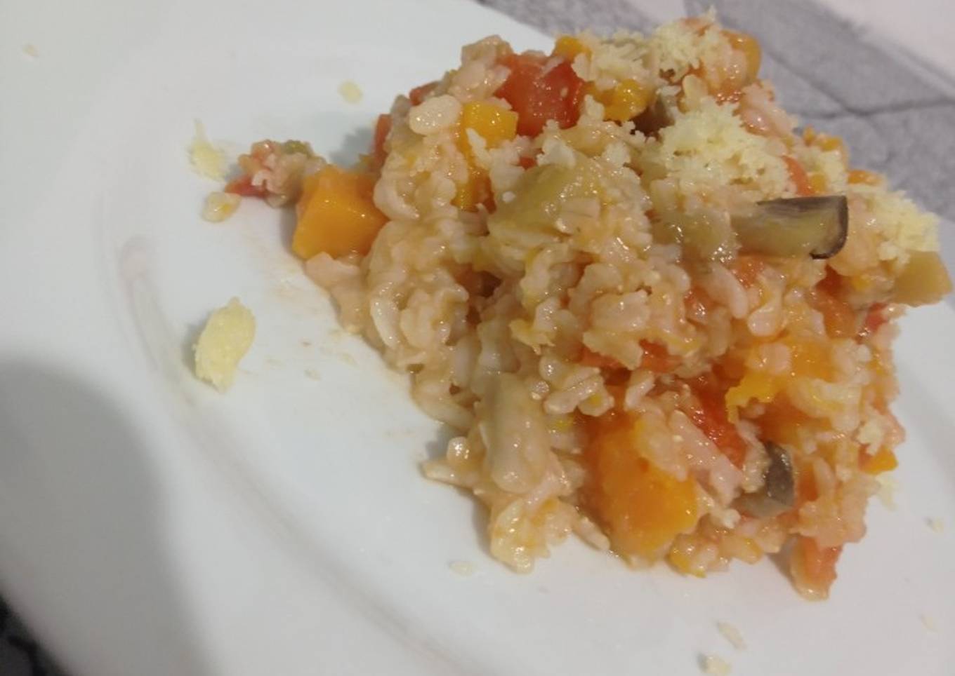 Risotto de verduras