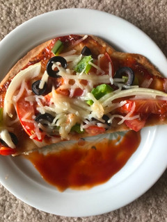 A picture of Vegan Garden Pizza.