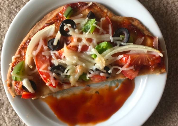 How to Make Quick Vegan Garden Pizza