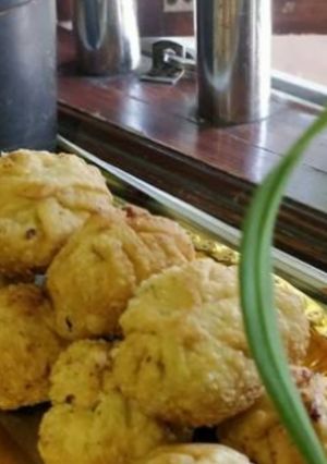A picture of Dryfruit modak.