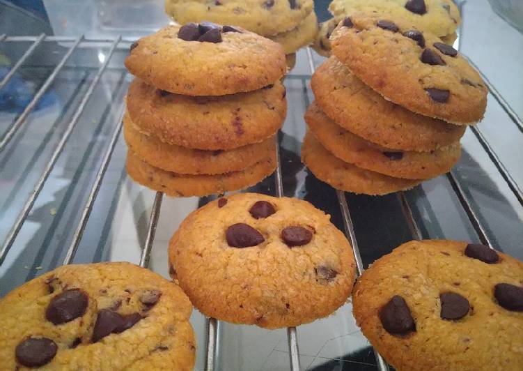 Resep Terbaik Coklat chip cookies Enak Sederhana