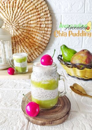 Foto resep Avocado Chia Pudding