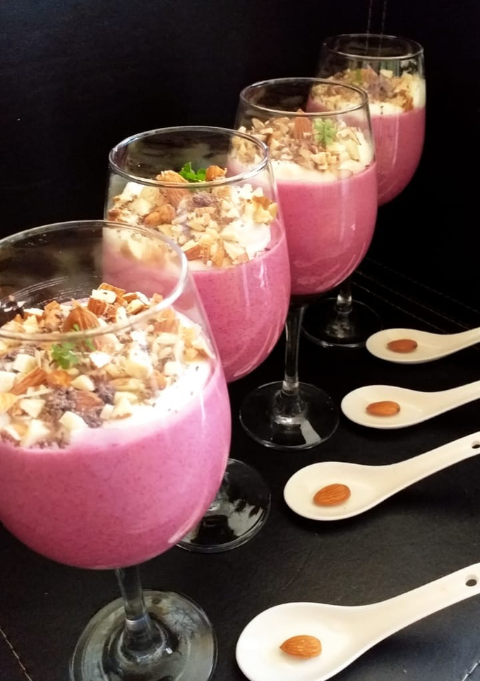 Una foto de Postre de vino a mi estilo