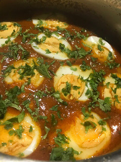 A picture of Egg Curry.