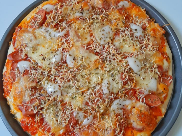 Resep Pizza rumahan endolita😋 Anti Gagal