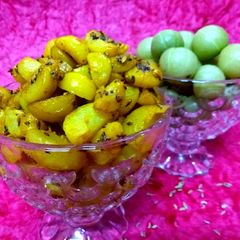 Amla pickle A picture of Amla pickle.