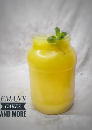 A picture of Ginger juice.