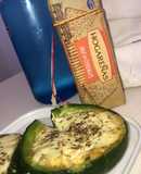 Zapallito relleno de cebolla