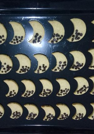 Foto resep Cookies Bulan Sabit Eggless