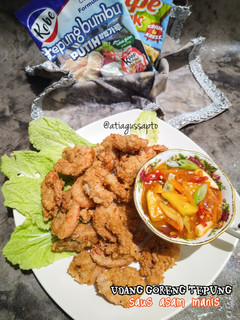 Foto resep 🦐Udang Goreng Tepung saus asam manis (222)🦐