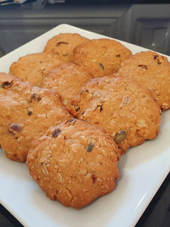 Una foto de Galletas de muesli sin huevo ni azúcar
