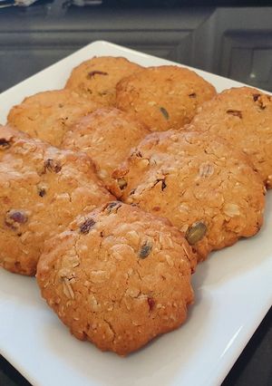 Una foto de Galletas de muesli sin huevo ni azúcar