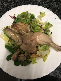 Una foto de 68. Partridge marinierte (perdiz escabechada) (principal carne)