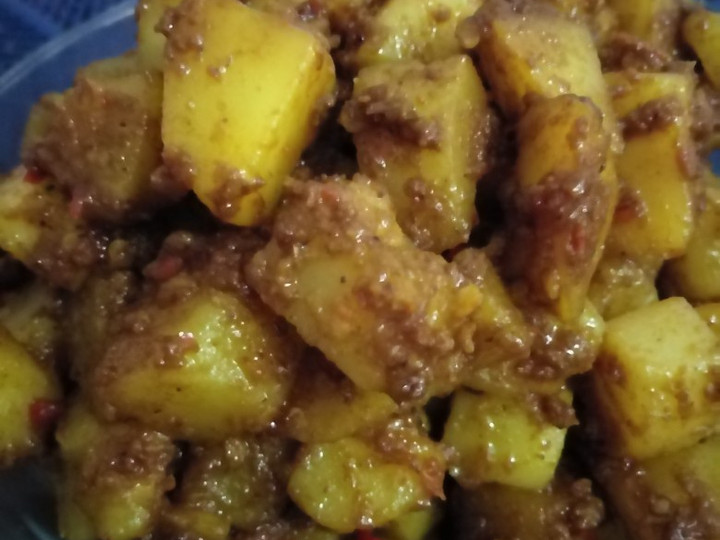 Anti Ribet, Memasak Rendang kentang Rumahan