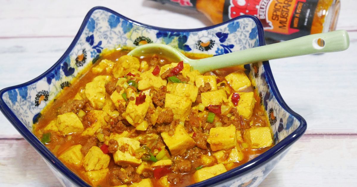 Мапо тофу со вкусом белизского острого соуса