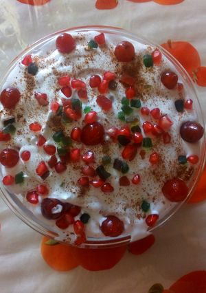 A picture of Truffle pudding.