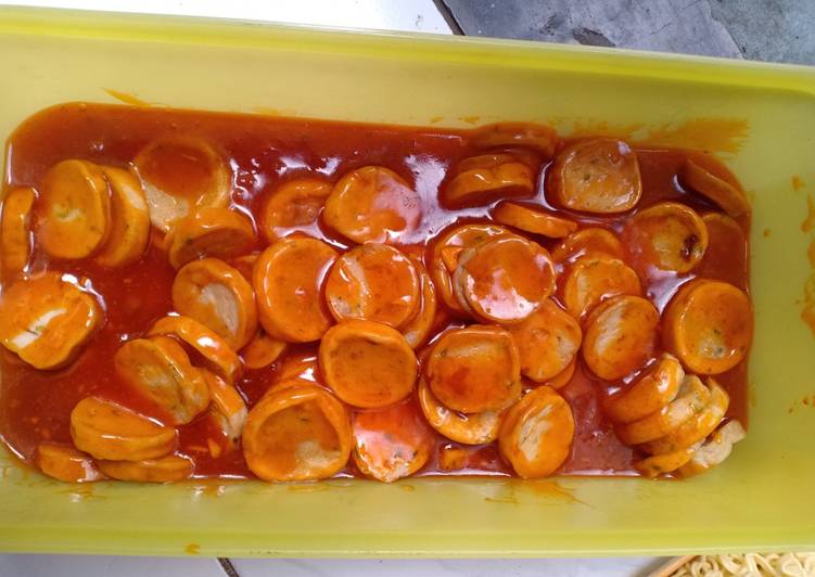 Masakan Unik PART III Scallop asam manis (isian nasi box u 40org budget 200k) Nikmat Lezat