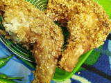 के एफ सी स्टाईल फ्राईड चिकन (KFC style fried chiken recipe in marathi)