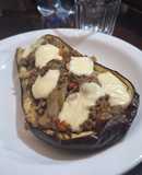 Berenjenas rellenas de carne picada