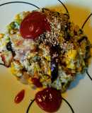 ARROZ Caliente con Tocineta y Vegetales al Limón...!