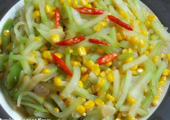 Resep Tumis Labu Siam Dan Jagung Oleh Bundleofjoy Cookpad