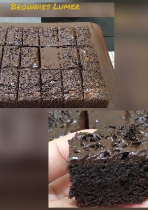 Foto resep Brownies Lumer