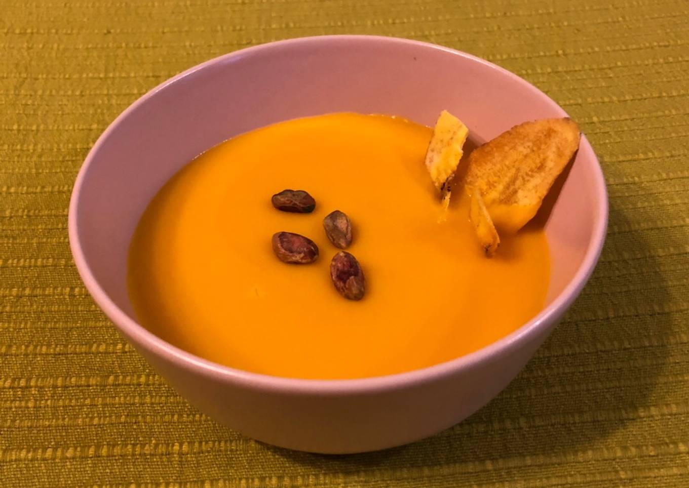 Puré veraniego de calabaza con Thermomix