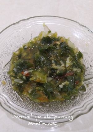 Foto resep Sambel ijo ala Padang