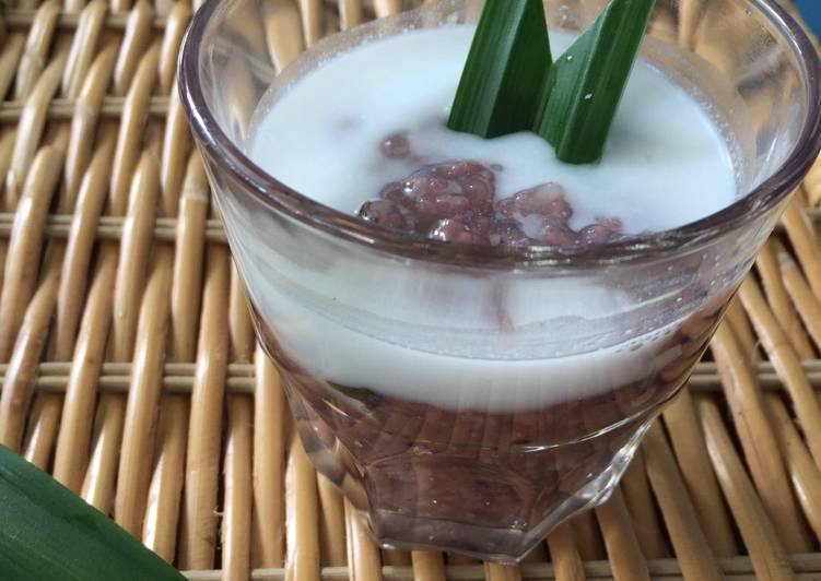 Langkah Mudah untuk Membuat Bubur Ketan Hitam Putih ⚫️⚪️, Bikin Ngiler