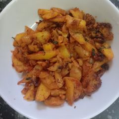 A picture of Fried aloo gobhi.
