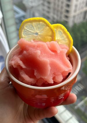 Foto resep Two Ways Semangka: Slushie dan Es Loli/Popsicle Semangka (No Gula)
