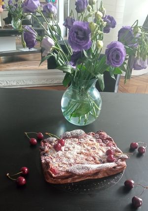 Une photo de Clafoutis aux cerises🍒