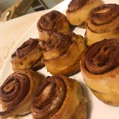 Cinnamon rolls A picture of Cinnamon rolls.