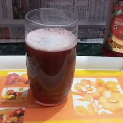A picture of Bitter gourd JUICE or karele ka juice.