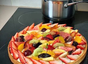 Une photo de Tarte Tutti- Frutti veggie