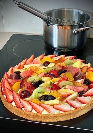 Une photo de Tarte Tutti- Frutti veggie