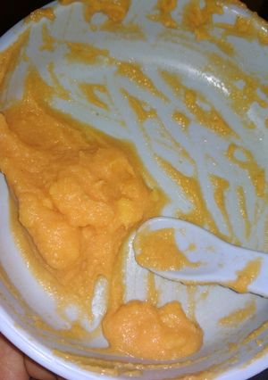 Foto resep Mpasi 9+ baby Xander (bubur wortel gasol)