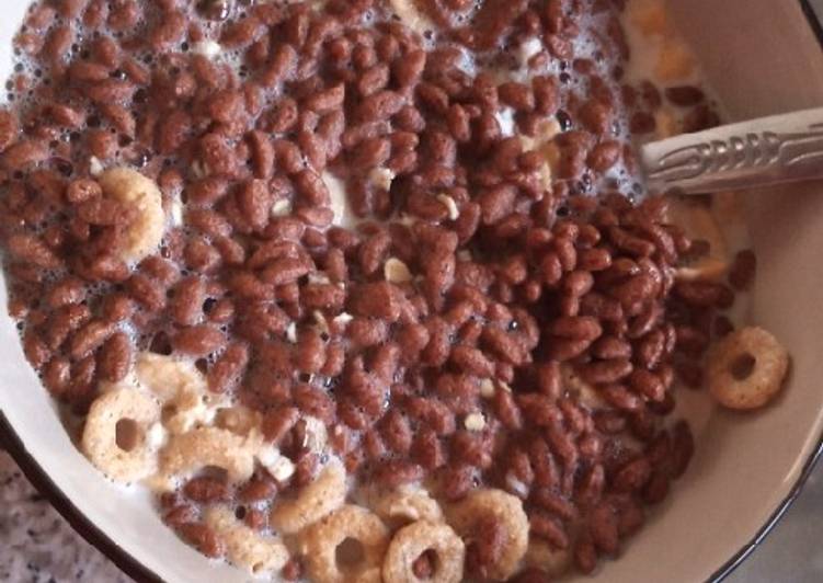 Recipe of Super Quick Homemade Cereal breakfast