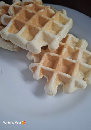 Una foto de Waffles sin tacc