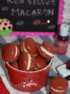 Foto resep Red Velvet Macaron