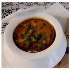 A picture of Greenpeas chana dal.